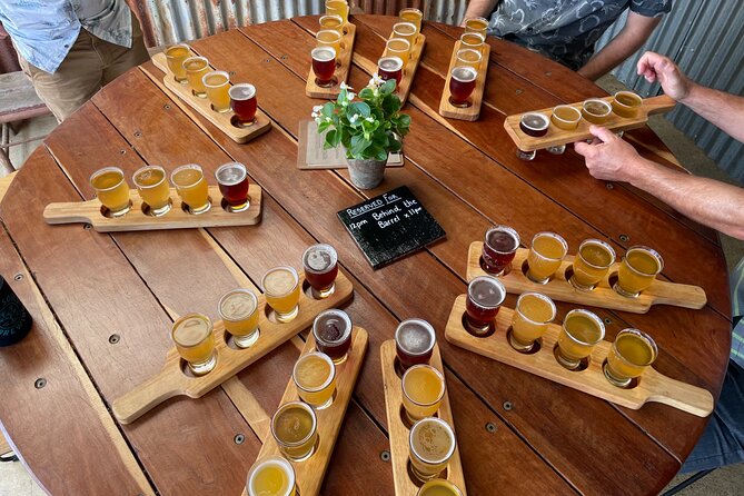 Afternoon Brewery and Distillery session: Tastings & transfers - Husk and Lord Byron for gin, rum, and spirits