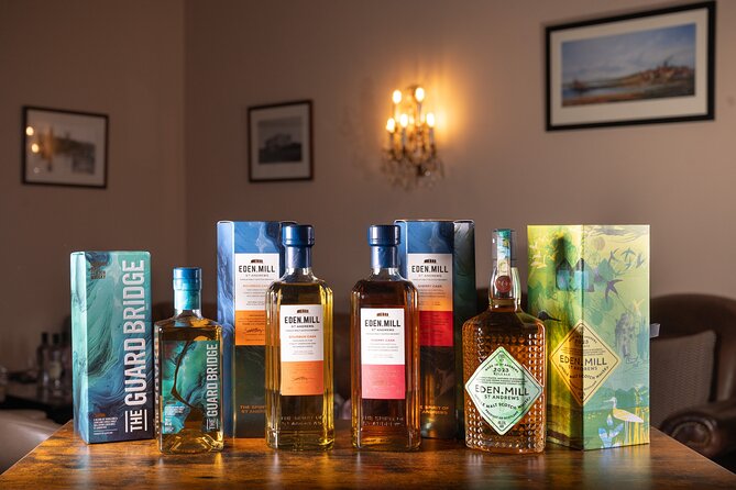 Barrel-top whisky tasting in St Andrews - The opening talk puts Eden Mill in context