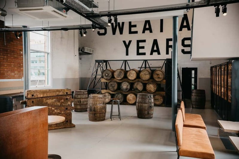 Belfast: Titanic Distillers Signature Tour & Whiskey Tasting - Entering the Titanic Pumphouse at Thompson Dock