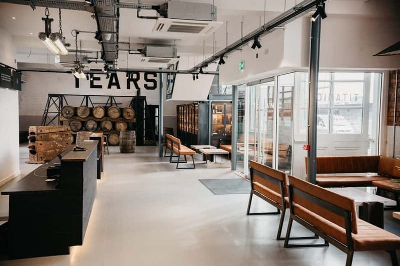 Belfast: Titanic Distillers Signature Tour & Whiskey Tasting - Seeing old pumps beside a working distillery