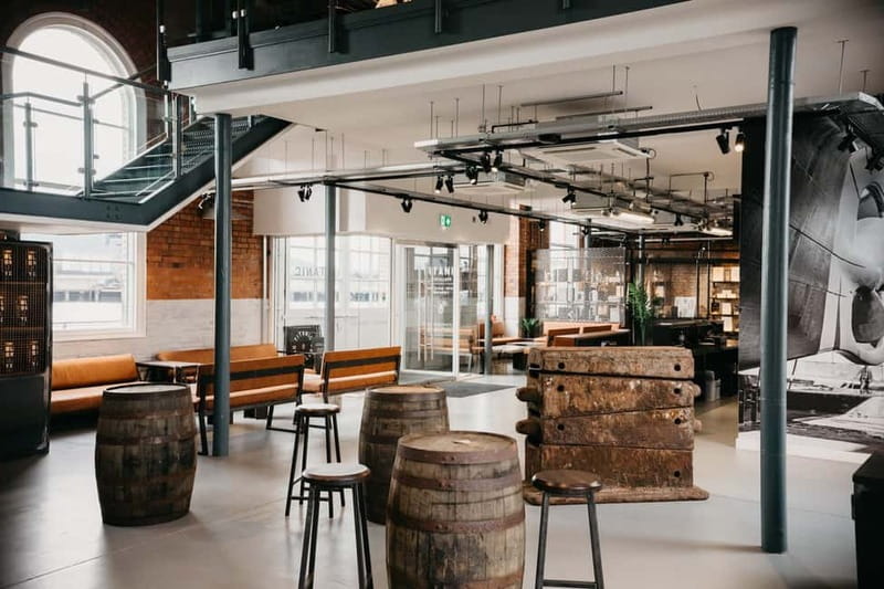 Belfast: Titanic Distillers Signature Tour & Whiskey Tasting - The tasting room: whiskey first, vodka too
