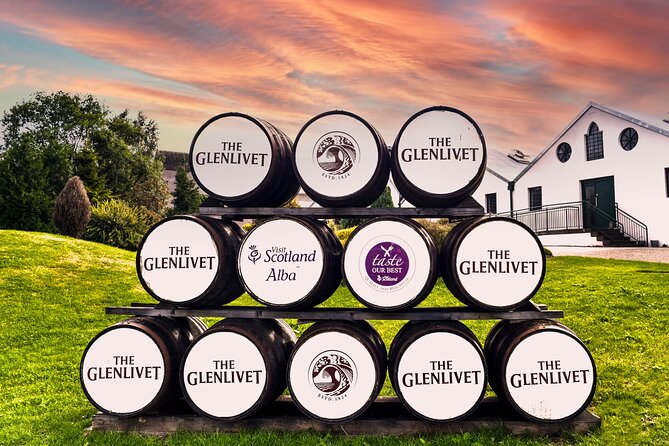 Best Scottish Whisky Distilleries Private Tasting Trip plus optional Castle Tour - Glenlivet: a classic choice with tasting options