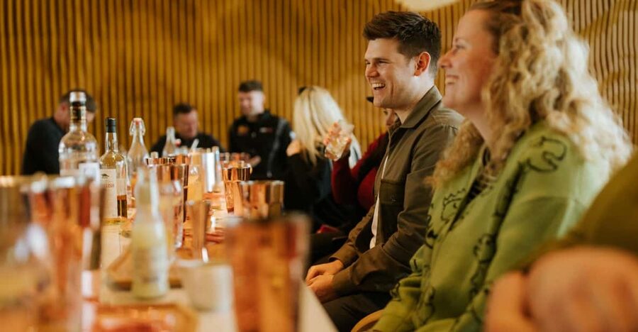 Brora: Clynelish Whisky Distillery Tour & Tasting - The tasting: drams, a highball and something sweet