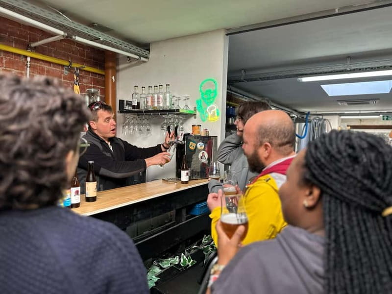Brussels: micro brewery & distillery tour + beer tasting - How the one-hour schedule works