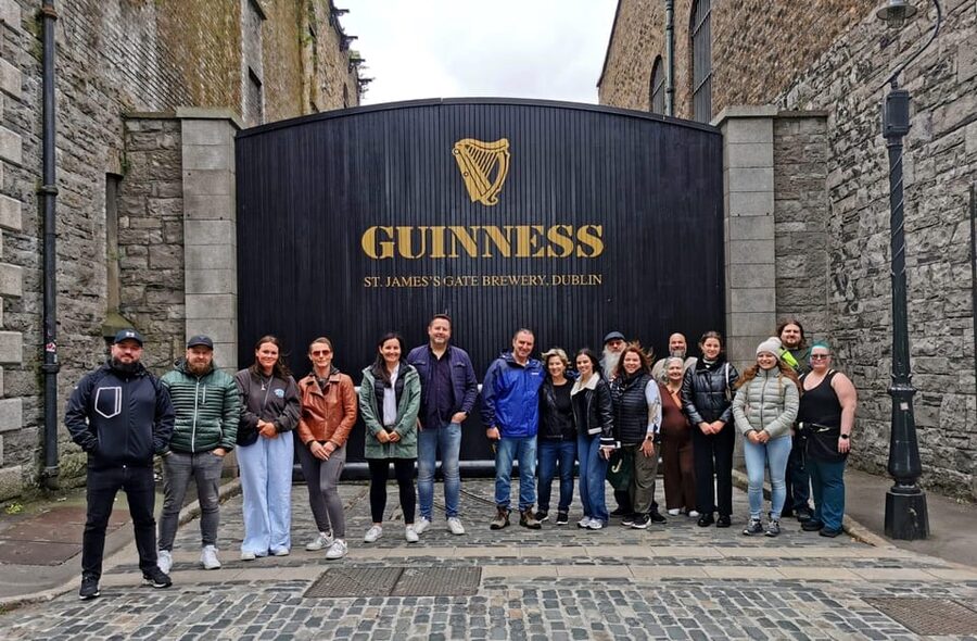 Dublin: Guinness Storehouse, Roe & Co Irish Whiskey Tour - Guinness Storehouse and the world’s largest pint glass