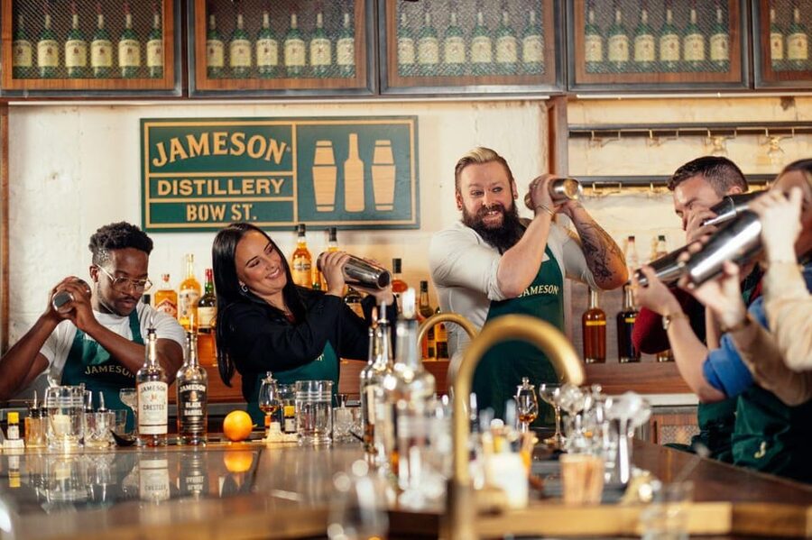 Dublin: Jameson Distillery Whiskey Cocktail-Making Class - Making three cocktails at Jameson Bow Street