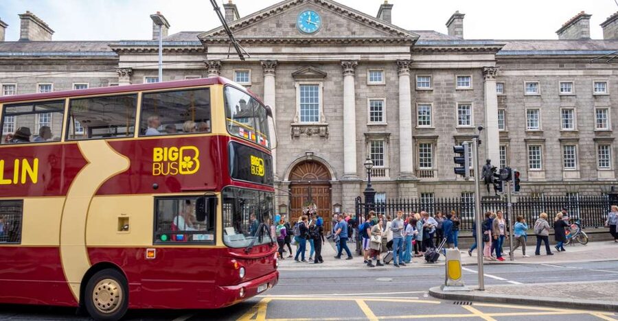 Dublin: Jameson Whiskey Distillery & Hop-on Hop-off Bus Tour - Starting at Upper O’Connell Street