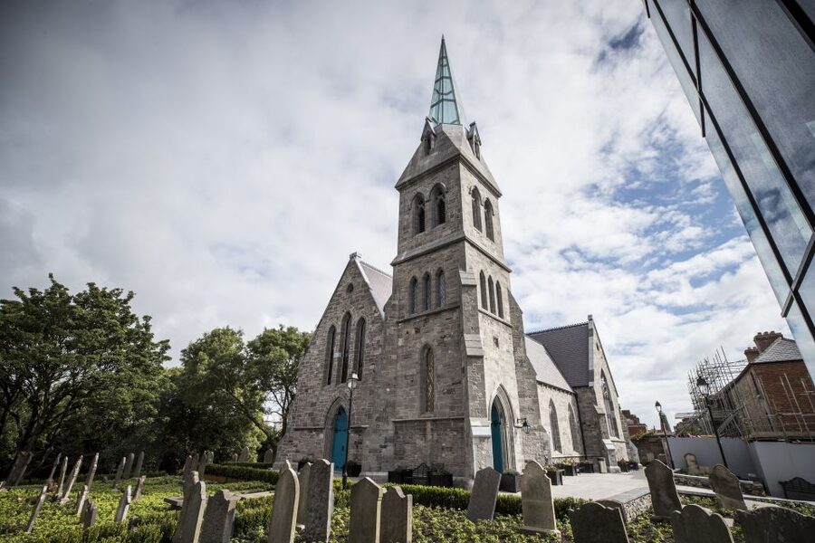 Dublin: Pearse Lyons Whiskey Distillery Experience - Arriving at the church on James Street