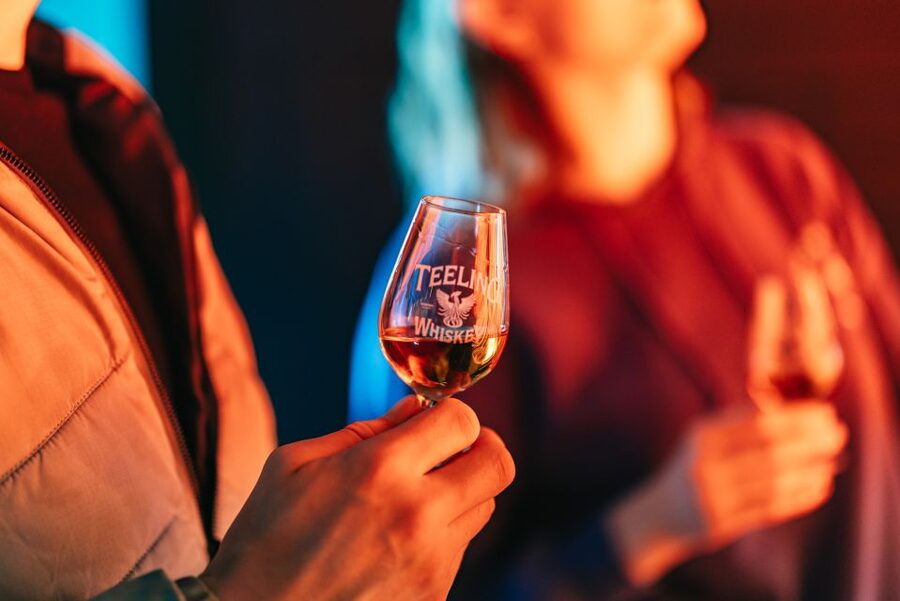 Dublin: Teeling Whiskey Distillery Tour & Tasting - Seeing the three copper pot stills