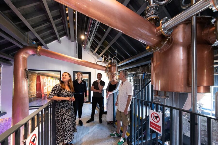 Edinburgh: Holyrood Distillery 'Journey to Whisky' Tour - The cask room and the effect of time
