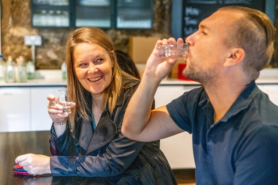 Edinburgh: Holyrood Distillery Whisky & Gin Tour - What you actually taste for $36