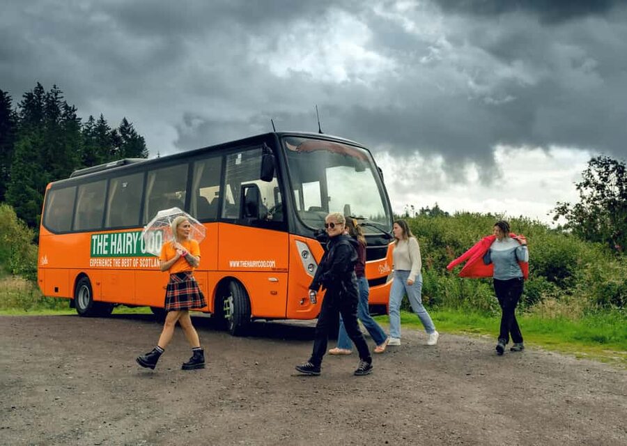 Edinburgh to Scottish Highlands: Whisky, Views & Hairy Coos - Meeting the coach on Regent Road