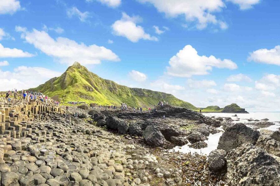 From Dublin: Giant's Causeway Tour and Whiskey Tasting - Portaneevy viewpoint and extra coastal scenery