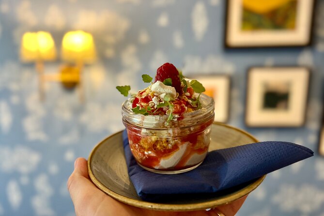 Glasgow West End Food Tour: 7 Tastings, Scotch & Local Stories - Cranachan brings a sweeter side of Scotland