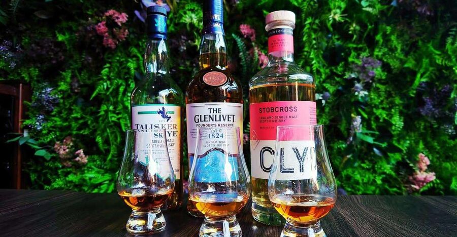 Glasgow: Whisky Flight at contemporary Scottish venue - Mharsanta on Bell Street