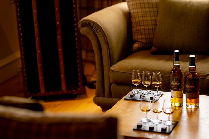 Glengoyne Distillery Tour with Whisky and Chocolate Tasting - Three Glengoyne malts in the Club Room