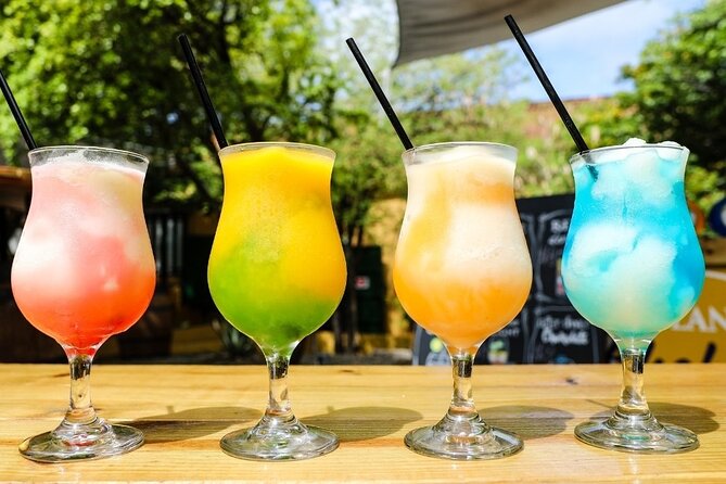 Guided Tour at the Curaçao Liqueur Distillery - The courtyard cocktail is the payoff