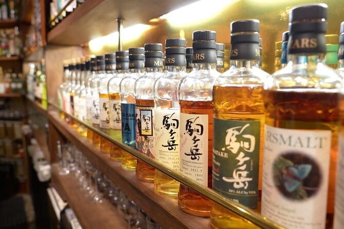 Hidden Gem Food & Whiskey Night Tour near Roppongi - Three stops, three different ways to eat