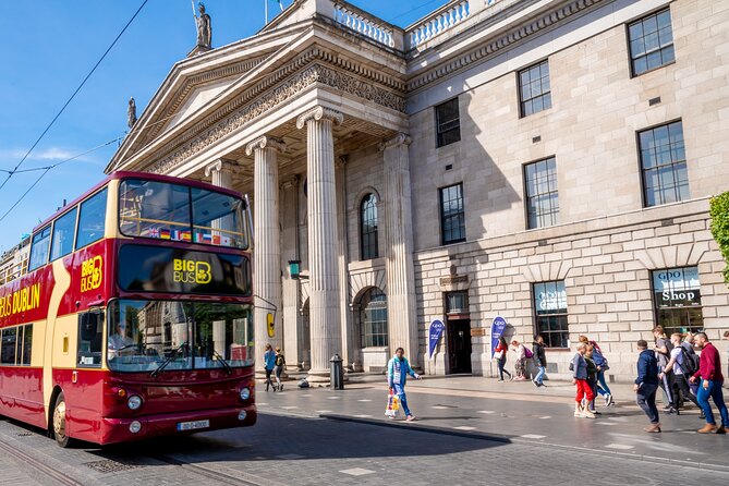 Jameson Bow St. Experience and Big Bus Dublin Hop-on Hop-off Tour - Stops 13 to 18: whiskey, Guinness, Kilmainham, and Heuston