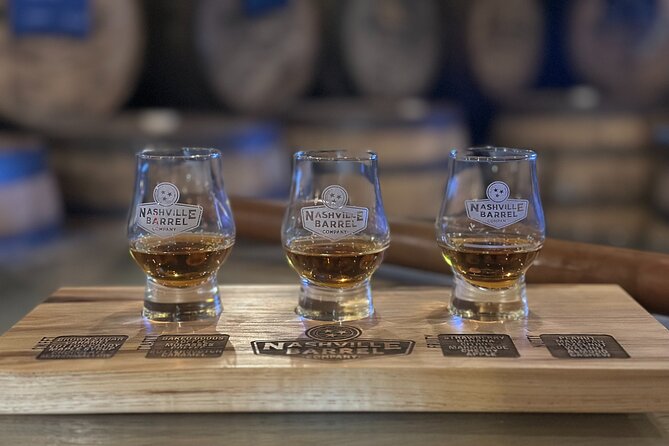 Nashville Barrel Co "Flight from the Barrel" Whiskey Tasting - What the $35 tasting actually gives you