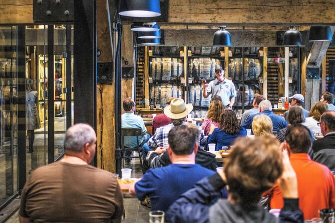 Nashville to Jack Daniel's Distillery Bus Tour + Whiskey Tastings - The tasting in the George Green Barrel House
