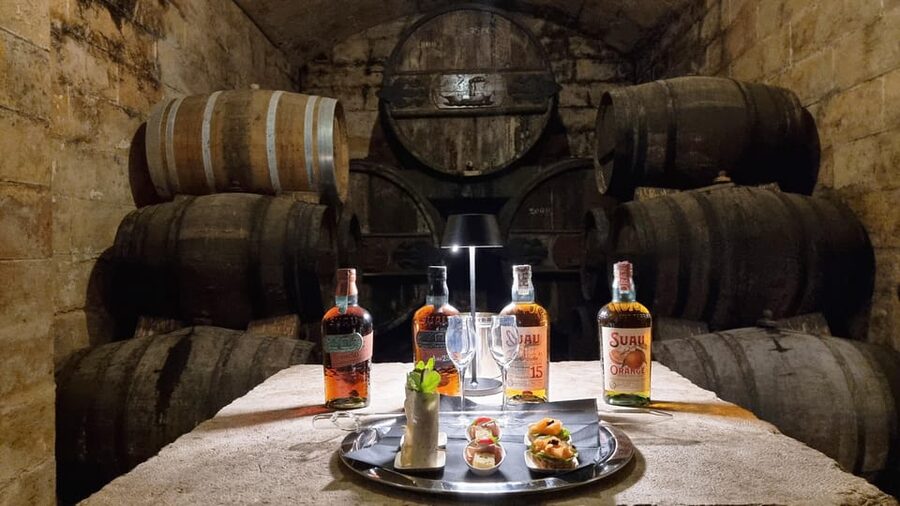 Palma: Distillery Tour with 3 Spirits and Tapas Tasting - Tapas make the strong spirits easier to enjoy
