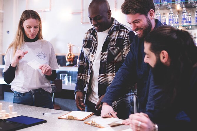 Paris Craft Distillery Make Your Own Gin Workshop - Tasting gin, cocktails, and small snacks