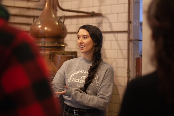 Pickering's Gin Jolly Distillery Tasting Tour - Inside the distillery with Emily and Gertrude