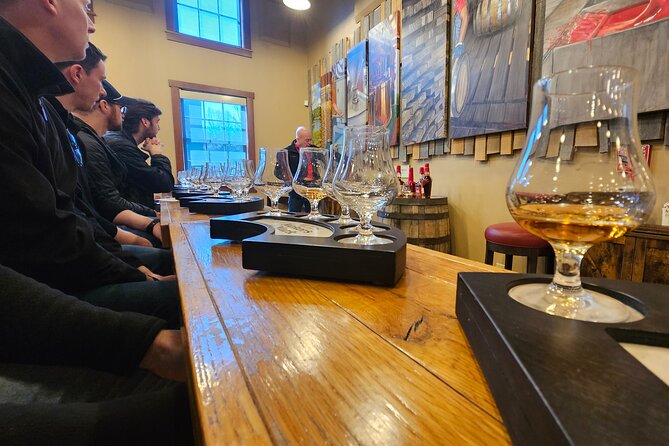 Private Frankfort Bourbon Trail Transportation - Woodford & More - Woodford Reserve in a historic setting