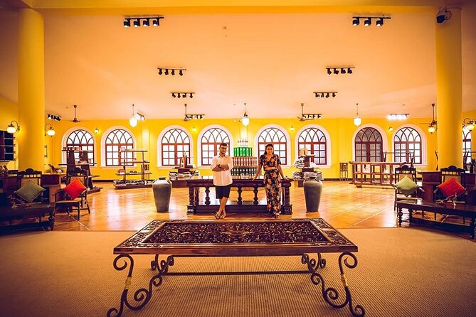 Private Whiskey distillery tour at John Distilleries - Inside the Paul John Visitor Centre in South Goa