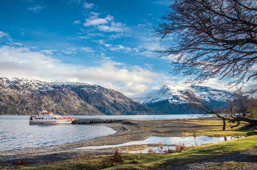 Puero Natales: Glacier Tour with Lunch & Whiskey Aperitif - Balmaceda Glacier from the boat