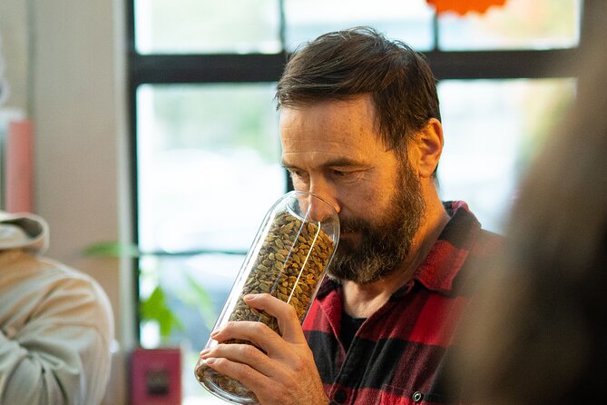 Rebel City Distillery Tour - The tasting: gin, vodka, and absinthe