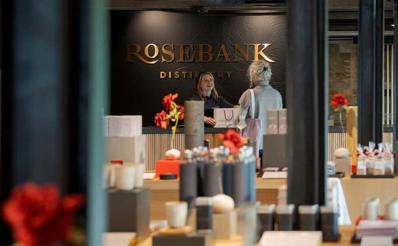 Rosebank Distillery Guided Tour and Whisky Tasting - Three measured pours in the tasting rooms