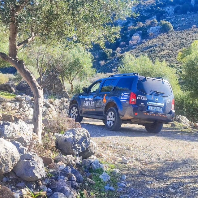 Safari: Juhtas mount,raki and wine distillery,explore crete - Skotino Cave and Crete’s older stories
