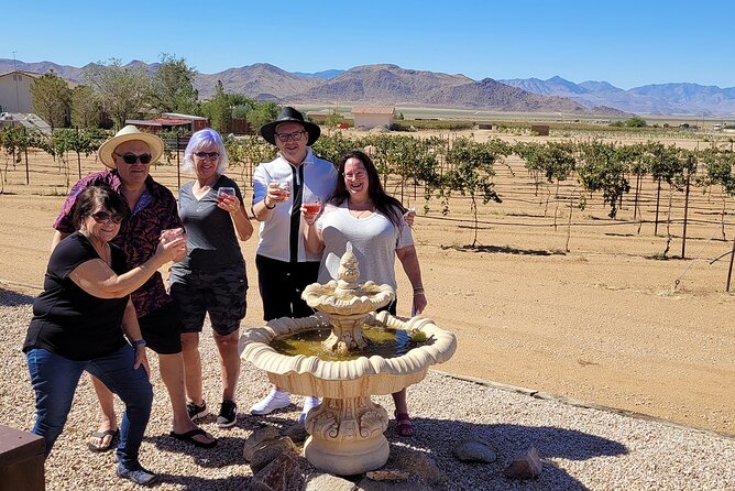 Scenic Desert Wine Distillery Brewery Route 66 Tour - Little Old Wine Drinkers Winery and the desert vineyard