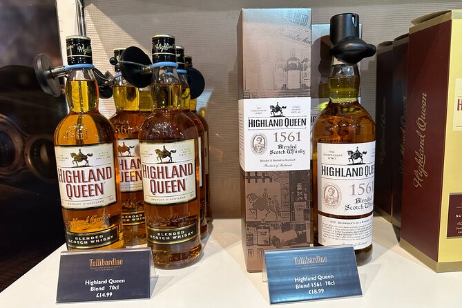 Scottish Whisky and Castles small group tours from Edinburgh - Tullibardine Distillery and the whisky break