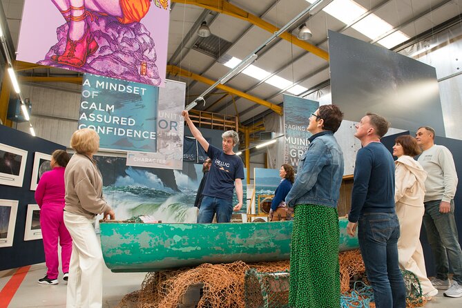 Skellig Six18 Distillery Tours - The tasting at the end
