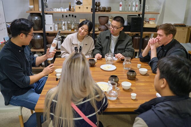 Soju Tasting at Distillery - story of 3 pigs - How the 90-minute tasting unfolds