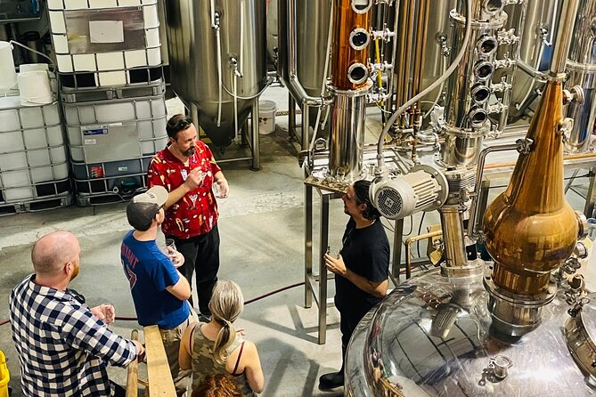 Tumbleroot Brewery and Distillery Tour and Tasting - The Tasting: Beer, Gin, Whiskey, and More