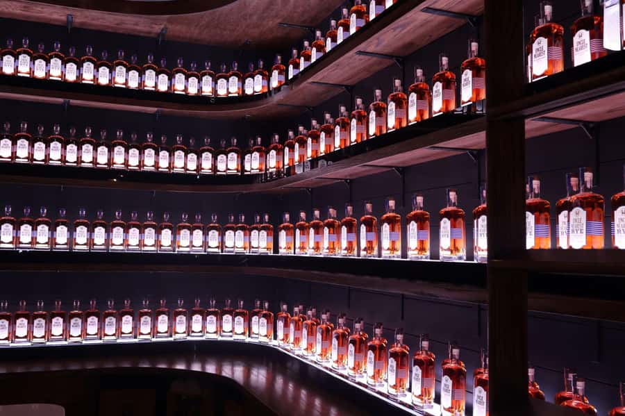 Uncle Nearest Green Distillery Tour from Downtown Nashville - The whiskey tasting at the end