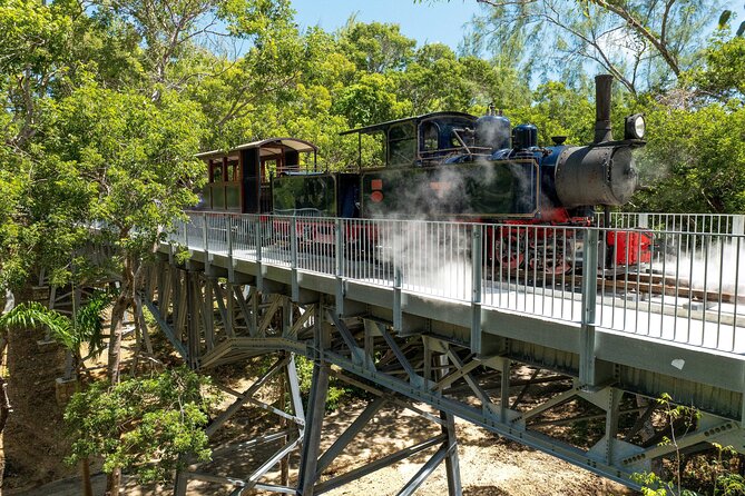 Victorian Steam (Long) Railway Journey+Great House & Distillery - The Victorian trestle bridge crossings