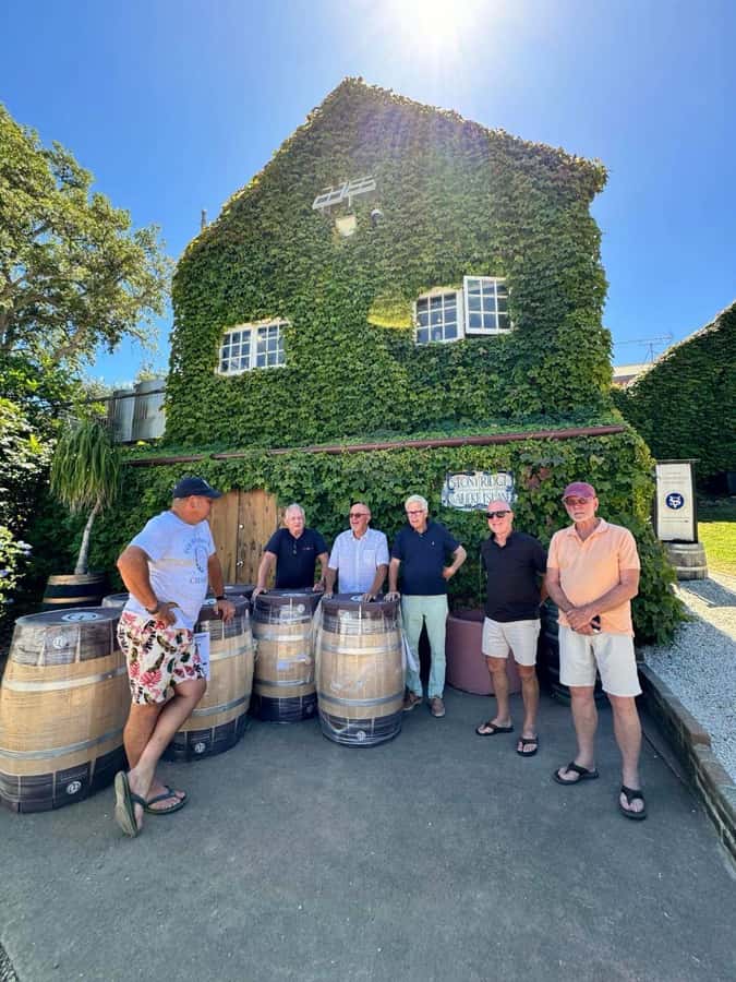 Waiheke: Scenic Taste and Graze Tour with Wine, Whisky, Beer - Stonyridge Vineyard and the main food break