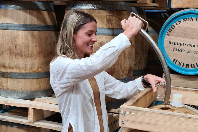 Whisky Distillery Tour with Whisky Tasting & Cheese Platter - Inside the distillery with a working producer