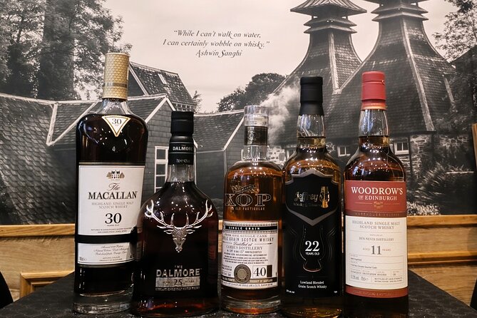 Whisky tasting experience - Five drams, one hour, and a proper introduction to Scotch
