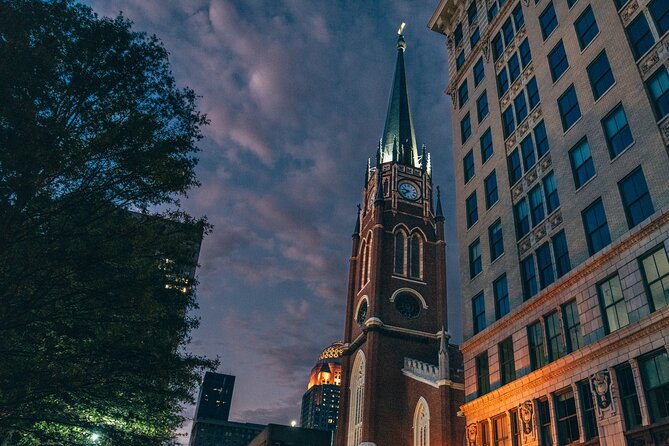 Whispers on Whiskey Row: Murder, Crime, & Ghost Tour w/Cocktail - A steeple tied to violence