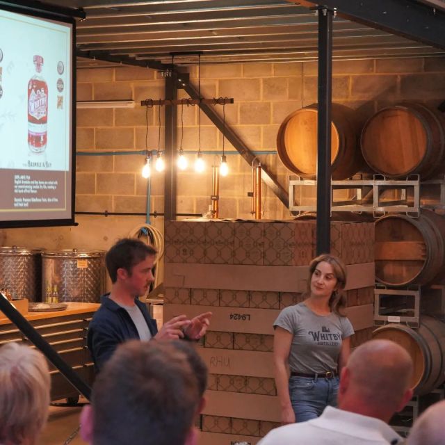 Whitby: Guided Distillery Tour with Gin Tasting - Touching and smelling the gin botanicals