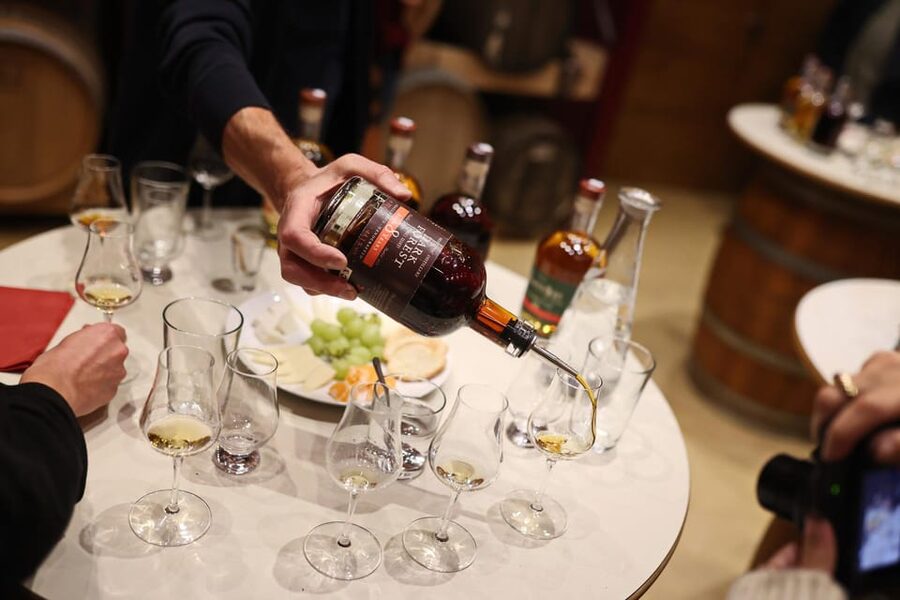 Zagreb: Fine Spirit Tasting & Distillery Tour - The garden and the pause after tasting